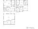 Floor plans of the basement, second, and third floors with dimensions at 8196 Wetherill Cir, Castle Pines, CO 80108