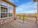Outdoor deck perfect for relaxing with a view of the neighborhood at 5781 S Union Ter, Littleton, CO 80127