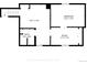 Detailed floor plan of the home's lower floor, showing room dimensions and layout at 4720 W 39Th Ave, Denver, CO 80212