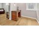 Office features a wood desk, hardwood floors, and bright natural light at 4720 W 39Th Ave, Denver, CO 80212