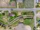 Overhead perspective illustrating the land, boundary, and surrounding landscape of the property at 4972 Easley Rd, Golden, CO 80403