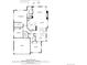 Detailed floor plan showcasing layout, room dimensions, and total interior area at 4385 Oakes Mill Ct, Castle Rock, CO 80109