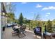 Beautiful deck with comfortable seating, perfect for enjoying outdoor living at 24005 High Meadow Dr, Golden, CO 80401