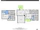 Detailed floorplan showcasing the layout of both floors of the home at 12317 Fillmore Ct, Thornton, CO 80241