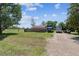 Expansive backyard featuring a detached garage, RV parking, and plenty of room for outdoor activities at 1808 Riverview Dr, Berthoud, CO 80513