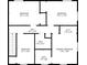 Second-floor layout featuring bedrooms, bathrooms, and walk-in closet dimensions for the house at 1808 Riverview Dr, Berthoud, CO 80513