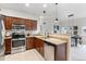 Modern kitchen with stainless steel appliances, granite countertops, and an open layout at 11364 Xavier Dr # 205, Westminster, CO 80031
