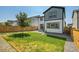 Small backyard with gravel patio and wood fence at 27891 E 7Th Ave, Aurora, CO 80018