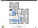 Two-story floorplan with primary bedroom and 2 additional bedrooms at 27891 E 7Th Ave, Aurora, CO 80018