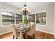 Dining area bathed in natural light, creating an inviting and welcoming space for meals at 2112 Springs Pl, Longmont, CO 80504