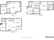 Detailed floor plan showcasing layout, dimensions, and room locations of the residence across three floors at 8768 E 54Th Pl, Denver, CO 80238