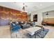 Modern lounge area with comfortable seating, artistic decor, and stylish lighting for a relaxing ambiance at 20 Wilcox St # 208, Castle Rock, CO 80104