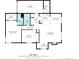 Detailed floor plan showcasing the layout of the home's rooms and dimensions at 8422 Everett Way # D, Arvada, CO 80005