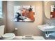 Modern half bathroom with sleek fixtures, floating sink, and contemporary design elements at 2833 W 25Th Ave # 5, Denver, CO 80211