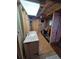 Partially renovated bathroom featuring new vanity and awaiting final touches at 325 Aspen Rd, Idaho Springs, CO 80452