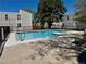Enjoy the community pool on hot days in this building with easy access to a relaxing outdoor retreat at 1050 S Monaco Pkwy # 42, Denver, CO 80224