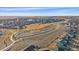 Stunning aerial shot of the community showcasing the parks and walking trails within the area at 27185 E Costilla Dr, Aurora, CO 80016