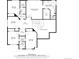 Detailed second floor plan of a home highlighting room dimensions at 15904 W 58Th Ave, Golden, CO 80403