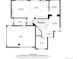 Detailed first floor plan of a home highlighting room dimensions at 15904 W 58Th Ave, Golden, CO 80403