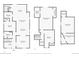 Layout of a two-story house, showcasing the arrangement of rooms on each floor at 2426 S Acoma St, Denver, CO 80223