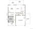 Open-concept first floor plan featuring a spacious great room, dining area, kitchen, study, and a two-car garage at 45921 Wood Thrush Ave, Bennett, CO 80102
