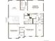 Second floor plan showcasing a primary bedroom, two additional bedrooms, a loft, two bathrooms, and a laundry room at 45921 Wood Thrush Ave, Bennett, CO 80102