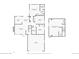 Detailed floor plan showcasing the layout of the home, including room dimensions and the location of key features at 8761 Cloverleaf Cir, Parker, CO 80134