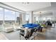 Bright and airy living room with comfortable seating and expansive windows showcasing the city skyline at 2001 Lincoln St # 2923, Denver, CO 80202