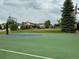 Community basketball court with green surface, hoops, and nearby houses at 9468 E Aspen Hill Ln, Lone Tree, CO 80124