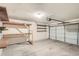 Spacious two car garage with shelving at 1661 S Fulton St, Aurora, CO 80247
