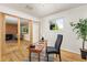 Bright office with hardwood floors, large window, and French doors at 430 S Potomac Cir, Aurora, CO 80012