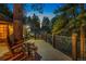 Overlooking the expansive landscape, this spacious deck provides an area for relaxation and outdoor dining at 150 Hess Ave, Golden, CO 80401