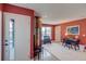 Versatile bonus room with weights, a desk, and a large window, perfect for fitness or work at 5125 W 29Th Ave # 1, Denver, CO 80212