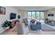 Sun-filled living room with a large window, hardwood floors, and comfortable seating arrangements at 5125 W 29Th Ave # 1, Denver, CO 80212