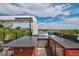 Enjoy outdoor living with this rooftop kitchen, stainless appliances, and city views at 5125 W 29Th Ave # 1, Denver, CO 80212