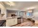 Bright, updated kitchen boasts stainless appliances and easy access to the dining nook and adjacent living area at 836 S Vance St # D, Lakewood, CO 80226