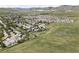 Aerial view of the neighborhood highlighting the location of the home at 6123 Dunraven Rd, Golden, CO 80403
