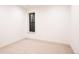 Bedroom with neutral carpet and a window at 2751 Curtis St, Denver, CO 80205