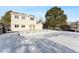 Community pool covered in snow during winter season at 4626 S Dillon Ct # B, Aurora, CO 80015