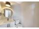 Half bath with vanity at 8500 W 62Nd Ave # D, Arvada, CO 80004