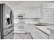 Modern kitchen with stainless steel appliances at 11127 Alcott St # A, Denver, CO 80234