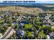 An aerial view highlights the neighborhood near Lost Canyon Ranch Open Space, close to amenities and scenic views at 6258 Lancaster Ave, Castle Rock, CO 80104