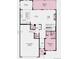 Detailed floorplan showing 3-car garage, kitchen, bedroom suite and great room at 16634 W 93Rd Way, Arvada, CO 80007
