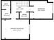 Second floor layout featuring the primary bedroom, bathroom, hall, another room, and bedroom at 7995 E Mississippi Ave # C11, Denver, CO 80247