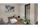 Office space featuring a world map wall art and a bright closet space at 8255 E 150Th Pl, Thornton, CO 80602