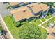 Aerial perspective of the home showcasing its well-maintained landscaping and inviting curb appeal at 10116 Quivas St, Thornton, CO 80260