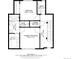 Second level floorplan shows primary bedroom, bedroom, hall, bathrooms, laundry, and walk-in closet with measurements at 4922 Lowell Blvd # 2, Denver, CO 80221