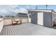 Stylish rooftop deck with seating area, offering a relaxing space and inviting ambiance at 4922 Lowell Blvd # 2, Denver, CO 80221