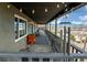 Inviting balcony with string lights providing a view, perfect for outdoor relaxation and entertaining at 5761 W 50Th Ave, Denver, CO 80212