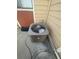 Side view of the HVAC unit attached to the townhome at 11644 Community Center Dr # 126, Northglenn, CO 80233